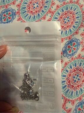 Silver Tone Necklace Chain - Unbranded
